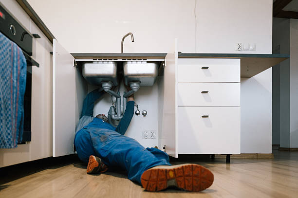 Professional Drain Cleaning technician working in El Dorado, AR